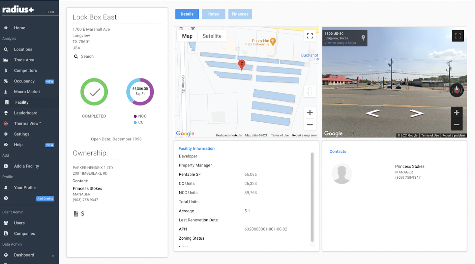 Facility Profile